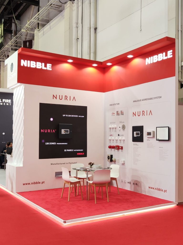 NIBBLE brilha na Intersec Dubai 2024